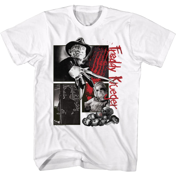 Freddy Krueger Collage Mareridt på Elm Street T-shirt S