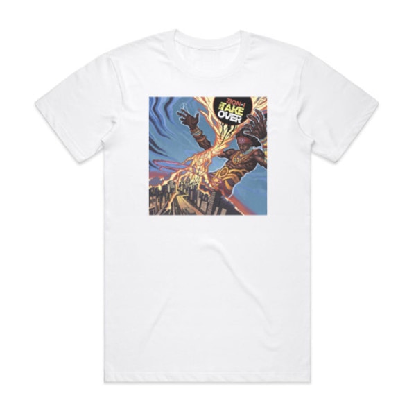 Zion I The Take Over Album Cover T-shirt Vit L