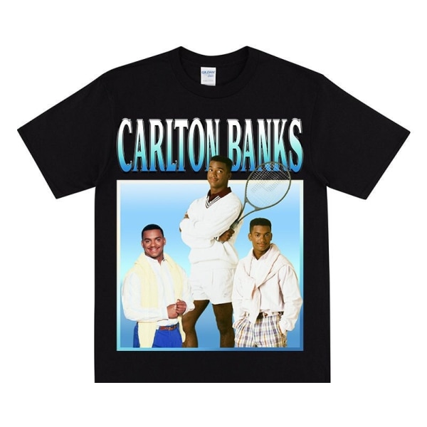 CARLTON BANKS Hyldest T-shirt Black XL