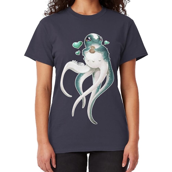 Cuddlefish T-shirt navy L