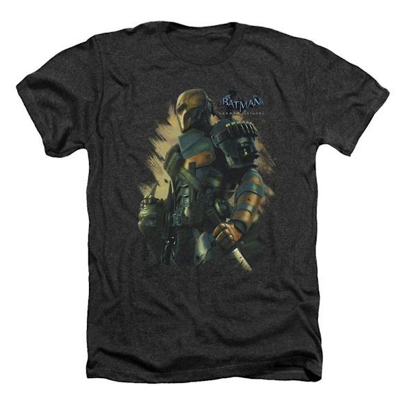 Batman Deathstroke Heather T-shirt M
