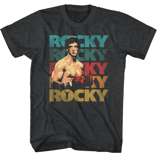 Rocky Logos T-skjorte XXL