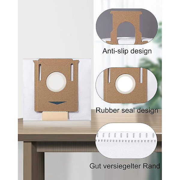 Støvpose for Deebot Ozmo T9-serien T8 T8 Max T8-serien N8 N8 Pro robotstøvsuger