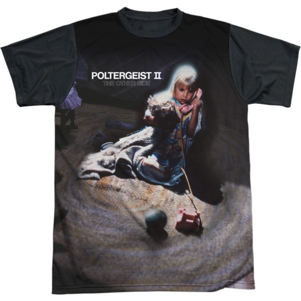 T-shirt med filmposter Poltergeist II The Other Side M