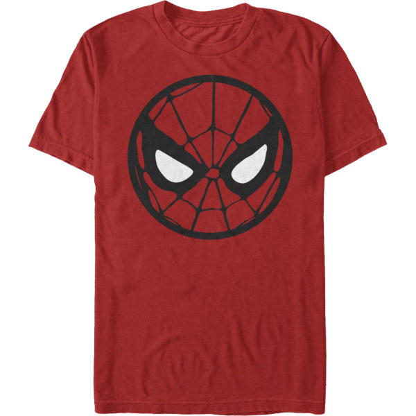 Spider-Man Maske Logo Marvel Comics T-skjorte Ny XXXL