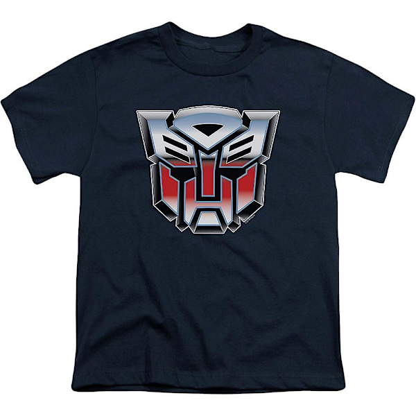Transformers Airbrush Autobot Logo T-skjorte for Ungdom XXL