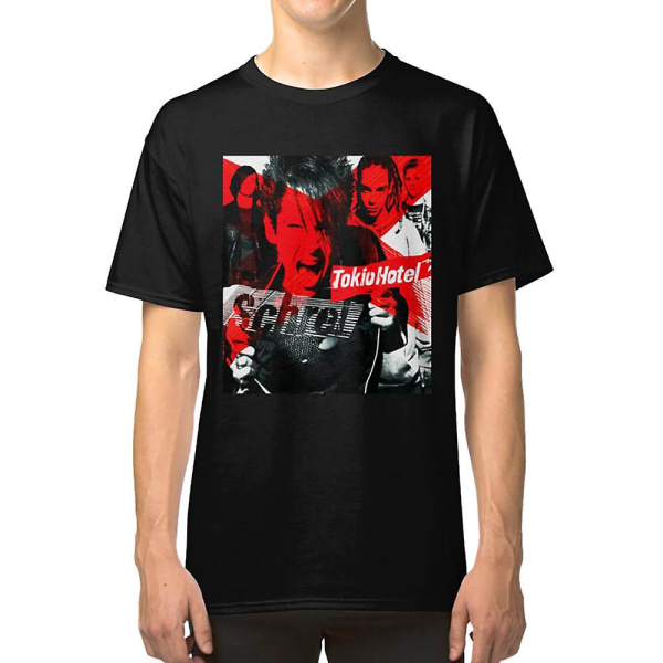 News Art Tokio Hotel Band Genrer: Pop rock; Emo? Pop punk? Alternativ musik T-shirt XL