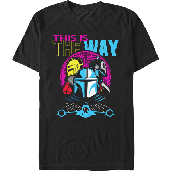 Mandalorian This Is The Way Hyperdrive Star Wars T-shirt L