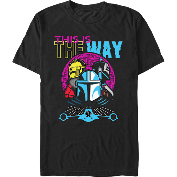 Mandalorian This Is The Way Hyperdrive Star Wars T-shirt XL