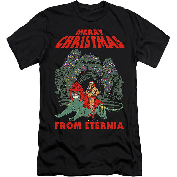 Glædelig Jul fra Eternia Masters of the Universe T-shirt XXXL