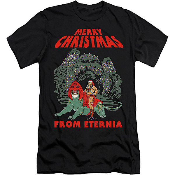 Hyvää Joulua Eternia Masters of the Universe -paita M