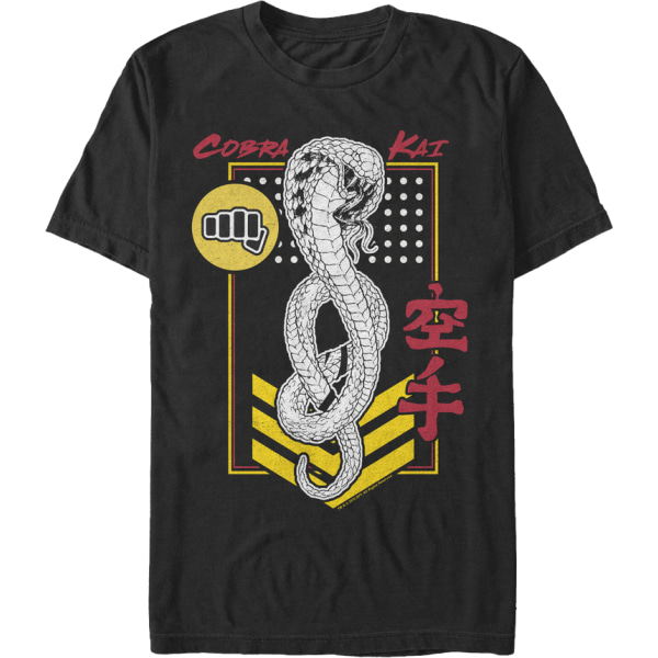 Cobra Kai Patch Karate Kid Skjorte XXL