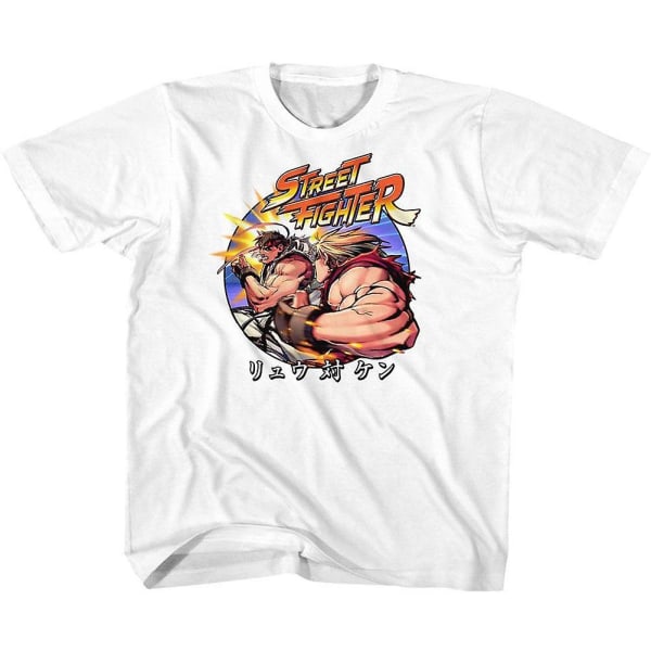 Street Fighter Ryu Vs Ken Youth T-shirt XXXL