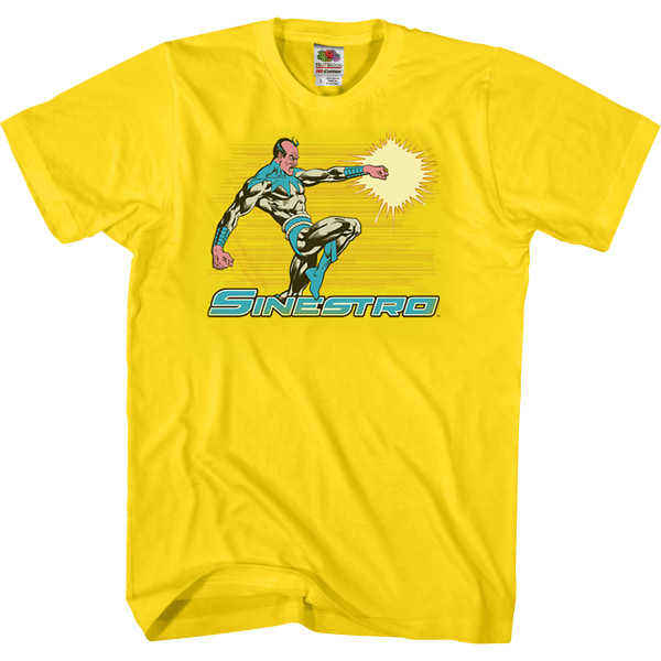 Sinestro DC Comics T-skjorte Ny M