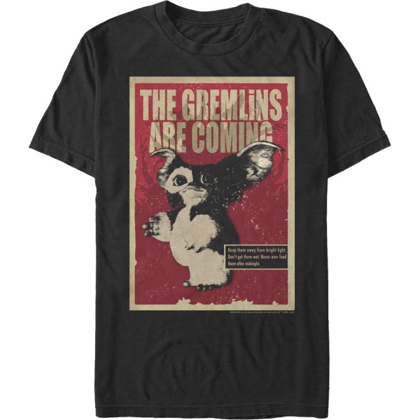 Gizmo Affisch Gremlins T-shirt XL