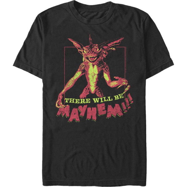 There Will Be Mayhem Gremlins T-paita M