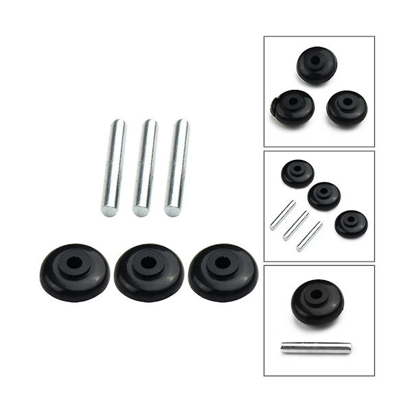 Akselrulle Småhjul for DC35 Dc44 DC45 Dc59 DC62 V6 Sv03 Sv05 Sv06 Sv07 Vakuumhode M