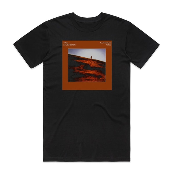 Van Morrison Common One 1 Albumomslag T-shirt Svart M