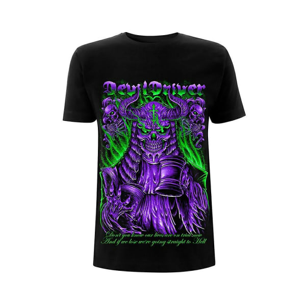 DevilDriver Judge Neon T-skjorte XXL