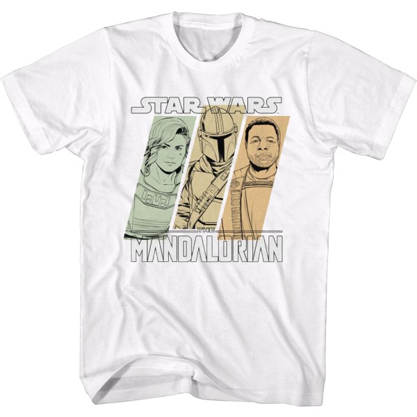 The Mandalorian Skitser Star Wars T-Shirt M