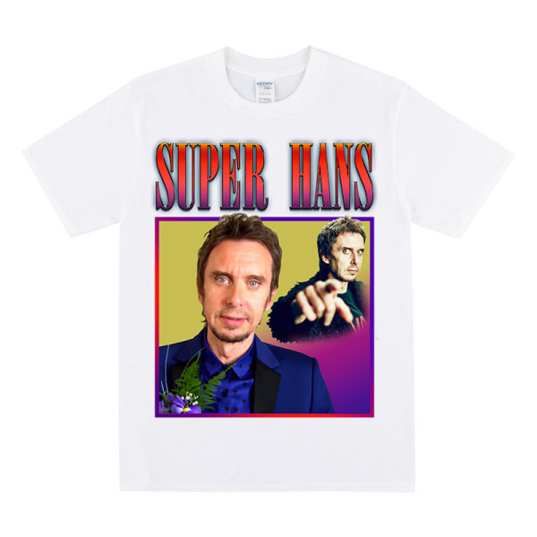 SUPER HANS Kunnianosoitus T-paita White S