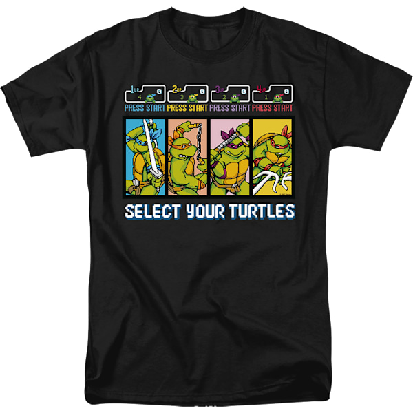 Velg dine skilpadder Teenage Mutant Ninja Turtles T-skjorte XXXL