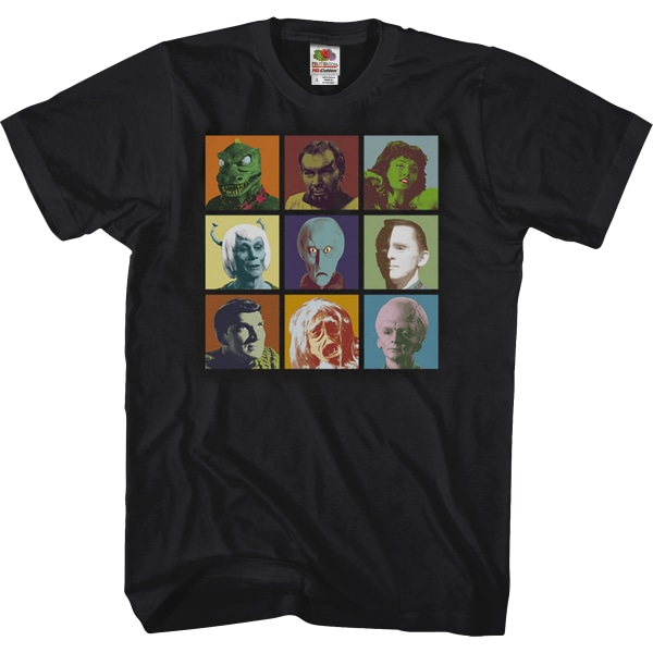 Alien Villains Star Trek T-skjorte L