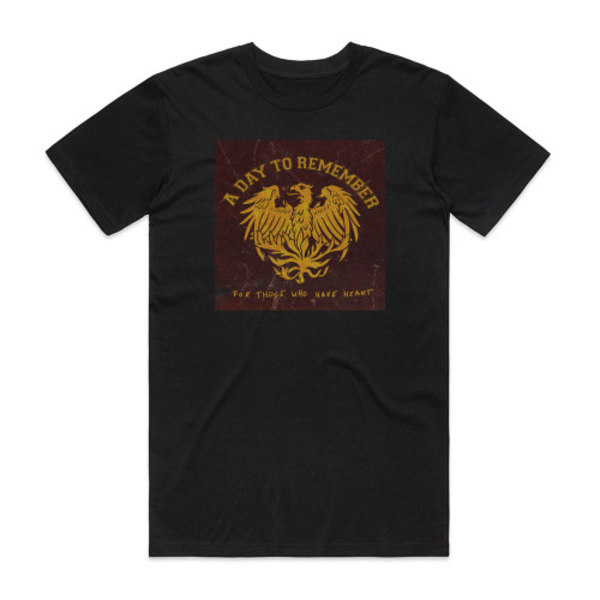 A Day to Remember För Dem Som Har Hjärta Albumomslag T-shirt Svart S