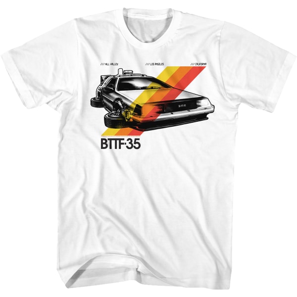 BTTF-35 Tilbage Til Fremtiden 35-års Jubilæums T-shirt L