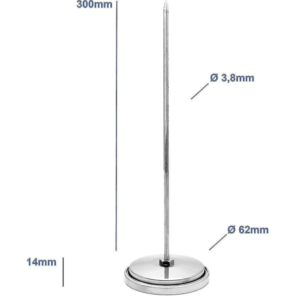 Termometer Vedugn / Pizzaugn / Stenugn / 400 C / 30 Cmanalog, Bimetallic.