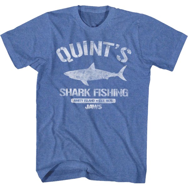 Quint's Shark Fishing Jaws T-shirt XXL