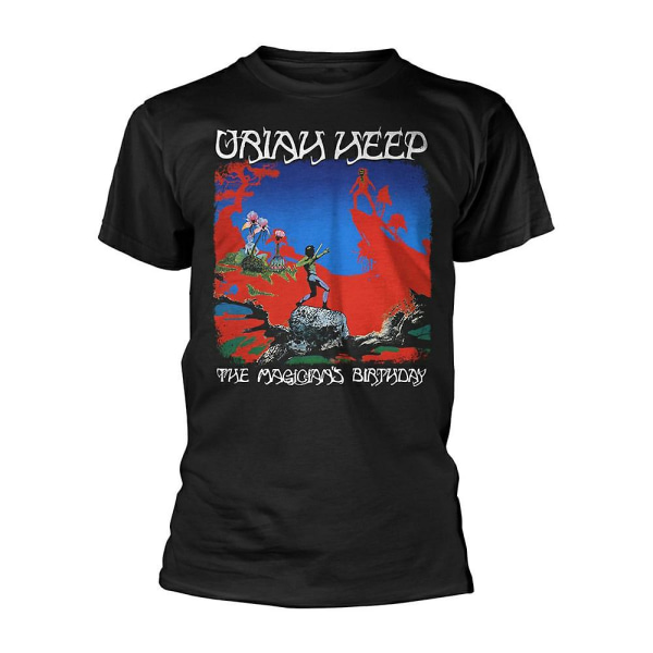 Uriah Heep T-shirten för magikerfödelsedag S