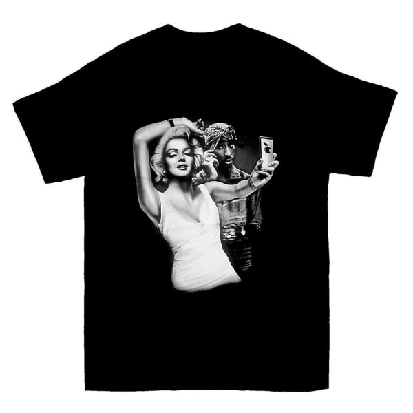 Marilyn Monroe Tupac Shakur Friends Baby Onesies Style T-shirt L