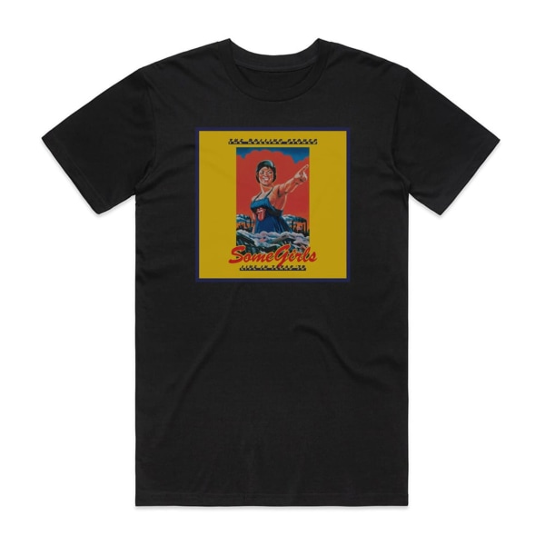 The Rolling Stones Some Girls Live In Texas 78 Albumkansi T-paita Musta XXL