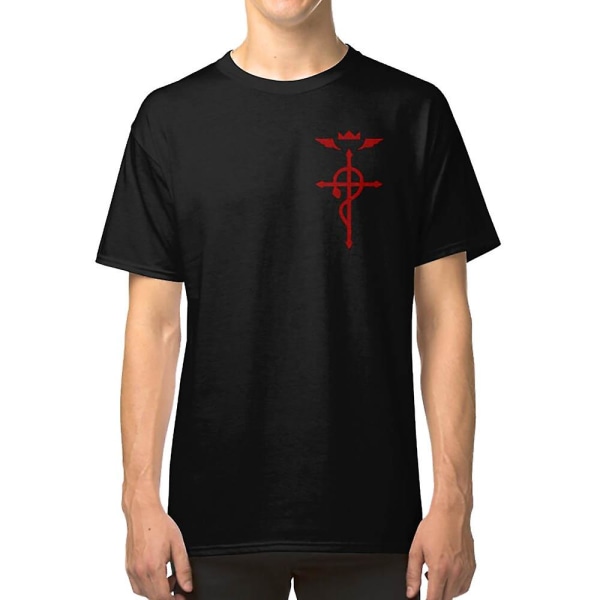 Fullmetal Alchemist - Flamel Insignia (Rød) T-shirt S