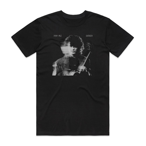 Jimmy Page Outrider Album Cover T-Shirt Sort M