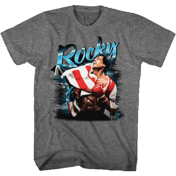Airbrush Rocky T-shirt L