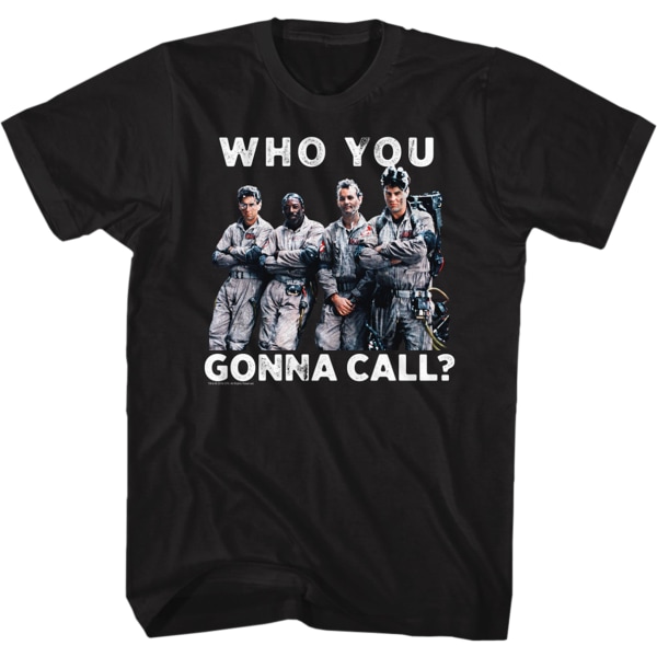 Hvem skal du ringe? Ghostbusters T-skjorte XL