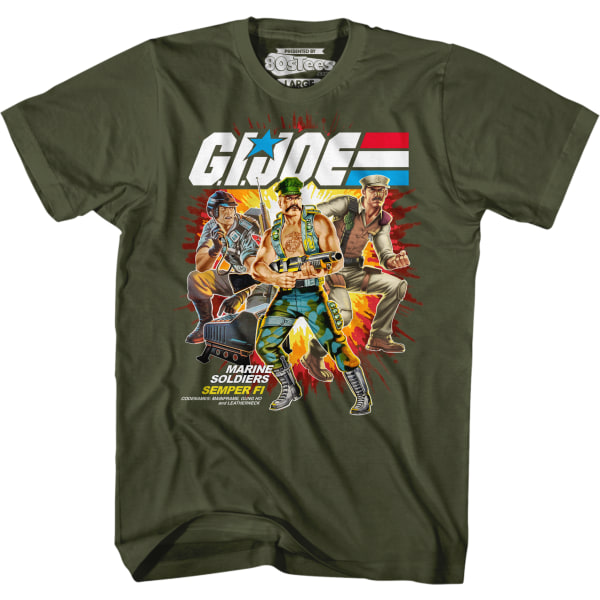 Marine Soldiers GI Joe T-shirt XL