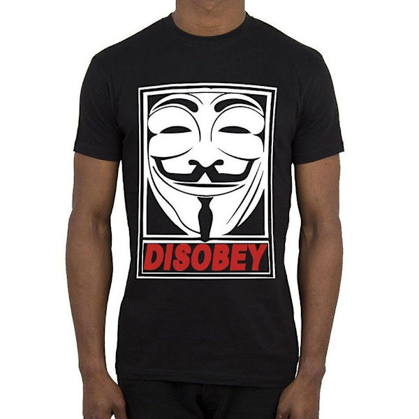 T-skjorte Anonymous Disobey M