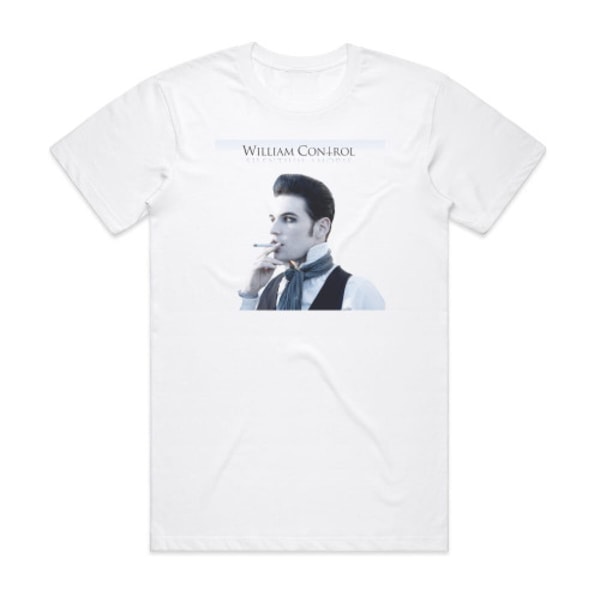William Control Silentium Amoris Album Cover T-shirt Hvid XXL