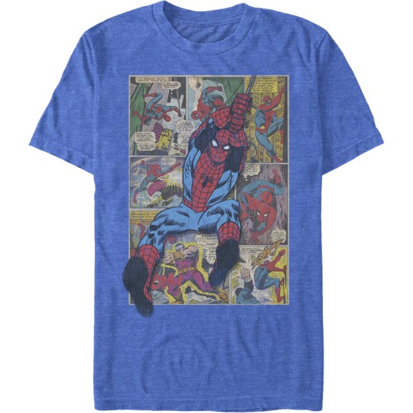 Tegneserie Sving Spider-Man T-shirt Ny XXXL