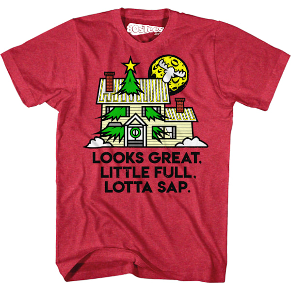 Looks Great Little Full Lotta Sap Julsemester T-shirt XXL