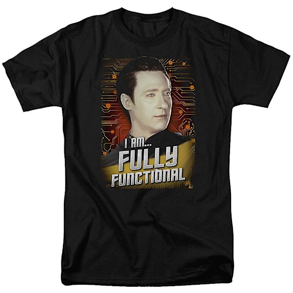 Data - Fullt Funktionell Star Trek The Next Generation T-shirt M
