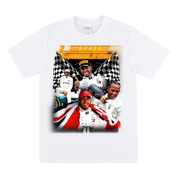 LEWIS HAMILTON Hyllningströja White S