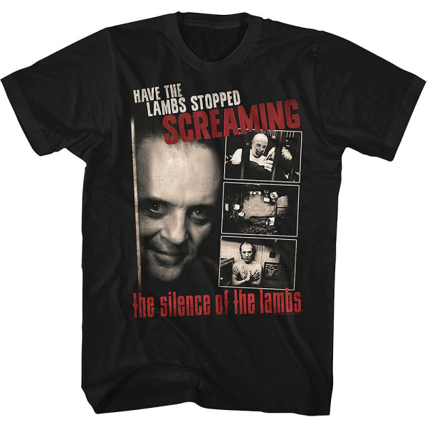 Stopped Screaming Silence of the Lambs T-paita S