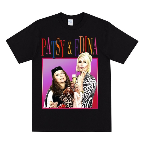 PATSY & EDINA Hyldest T-shirt Til Absolut Fantastiske Fans White XL