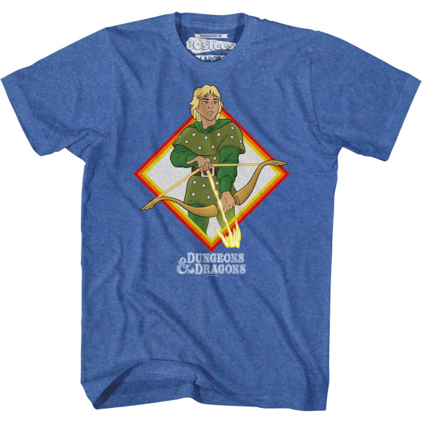 Blå Hank the Ranger Dungeons & Dragons T-shirt L