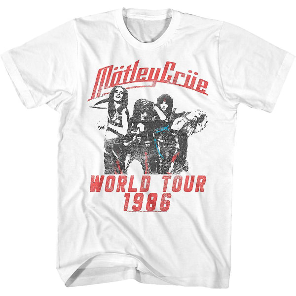 1986 World Tour Motley Crue T-shirt S