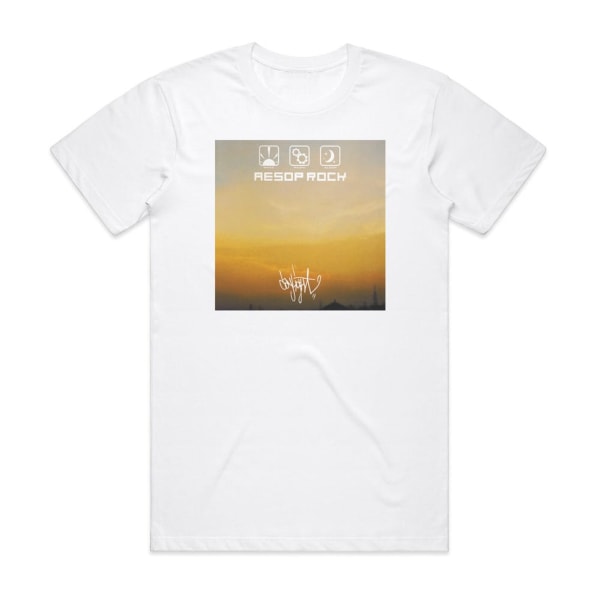 Aesop Rock Daylight Album Cover T-Shirt Vit M